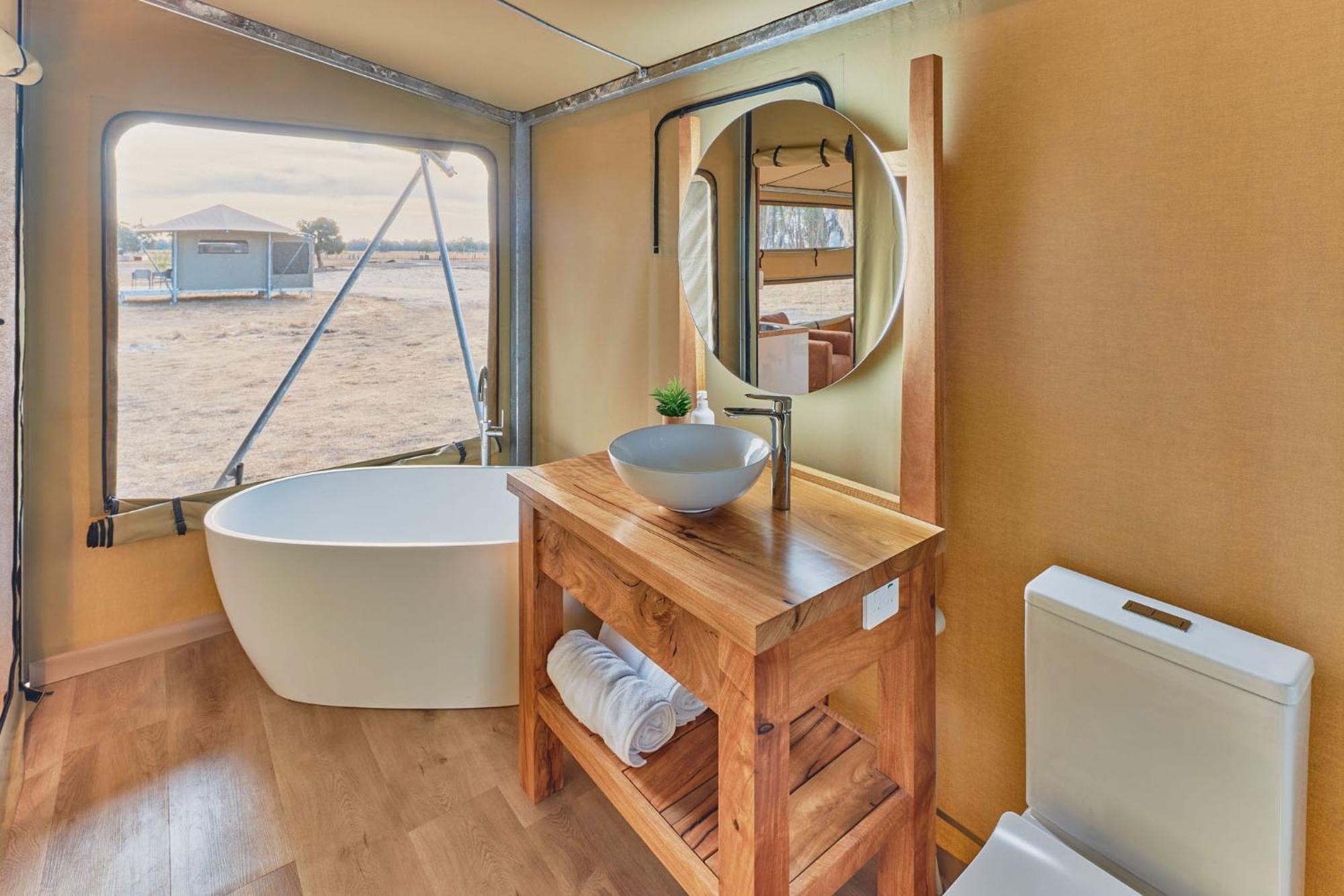 Willow Wood Glamping Retreat Broadwater Eksteriør billede