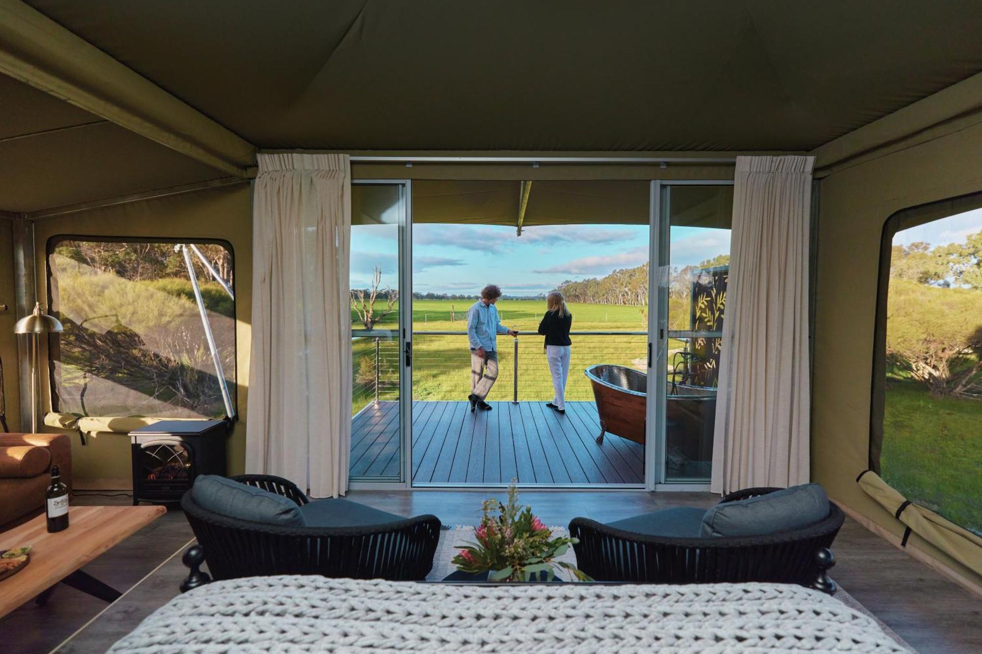 Willow Wood Glamping Retreat Broadwater Eksteriør billede