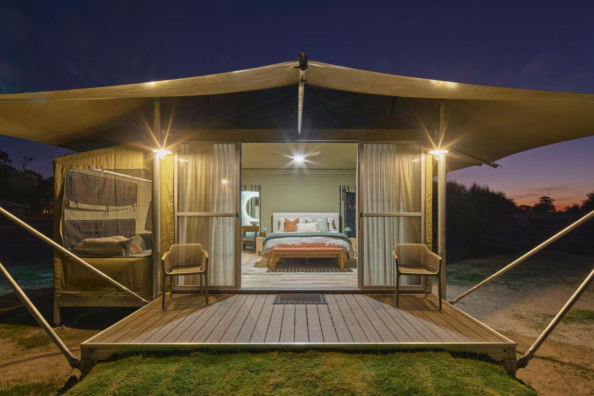 Willow Wood Glamping Retreat Broadwater Eksteriør billede