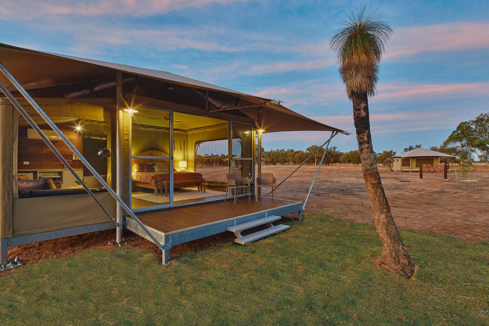 Willow Wood Glamping Retreat Broadwater Eksteriør billede