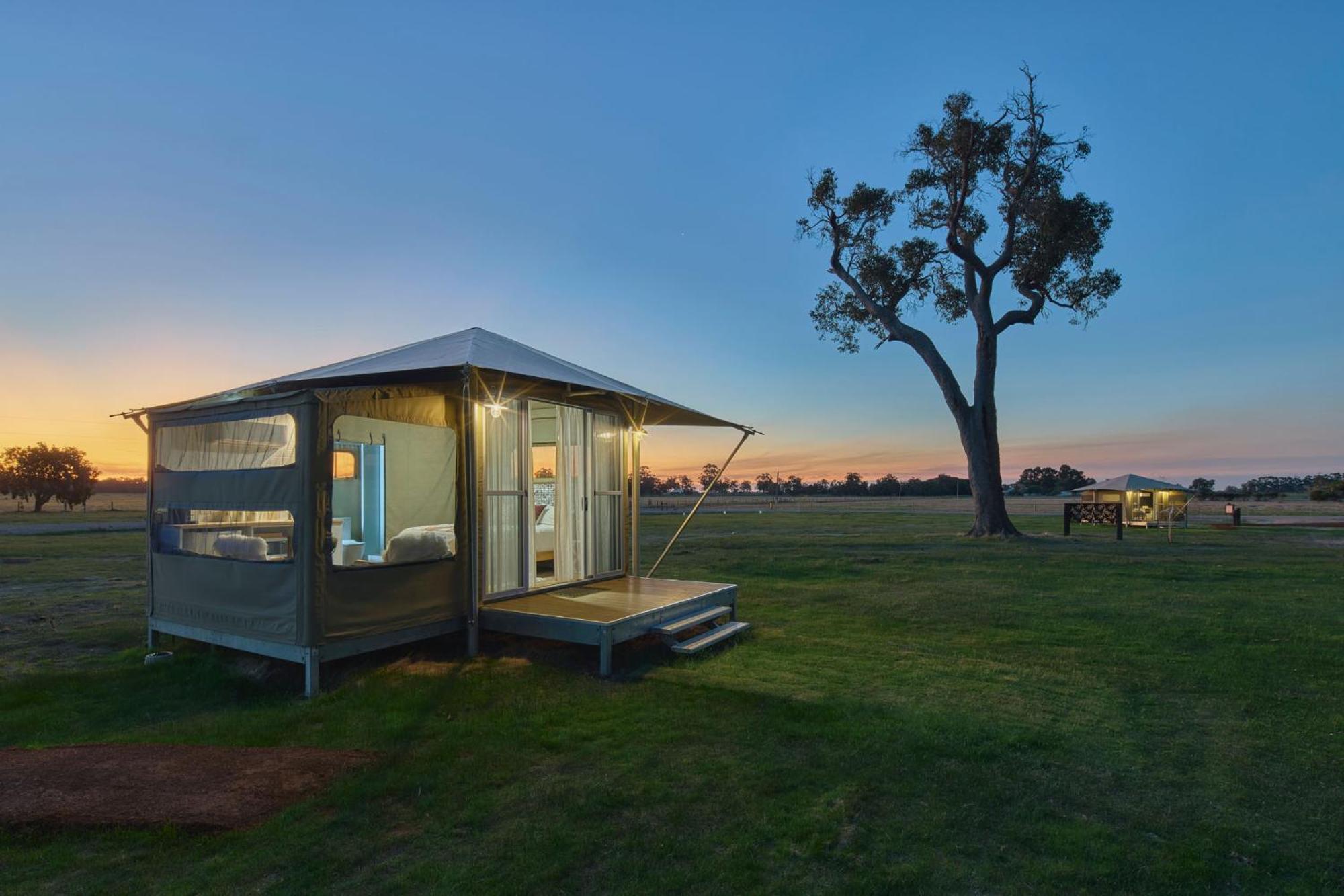 Willow Wood Glamping Retreat Broadwater Eksteriør billede